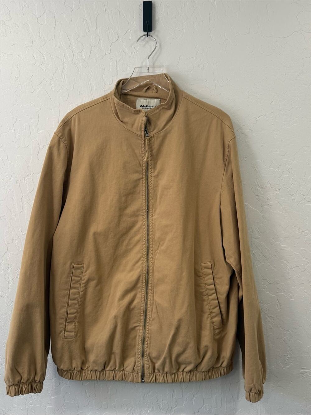 Alcott Khaki Bomber Jacket Size XXL